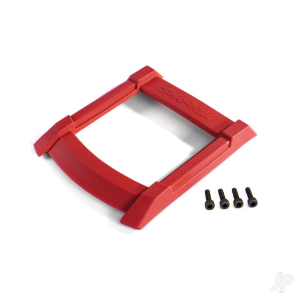 traxxas-skid-plate-roof-body-red-3x12mm-cs-4-pcs