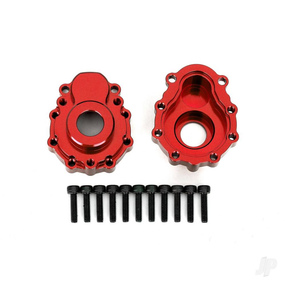 traxxas-portal-housings-outer-6061-t6-aluminium-red-anodised-2-pcs-25x10-cs-12-pcs