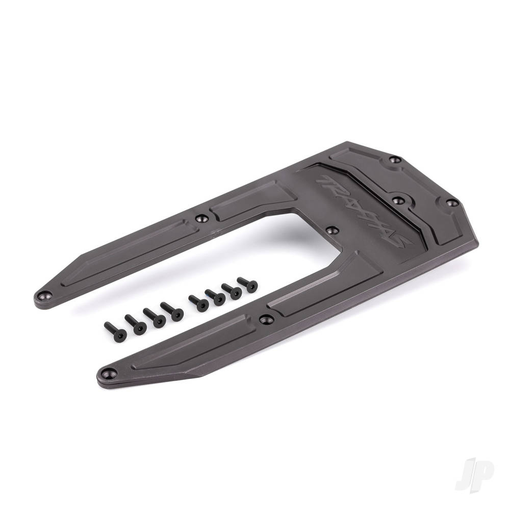 traxxas-skid-plate-chassis-graphite-grey-fits-sledge