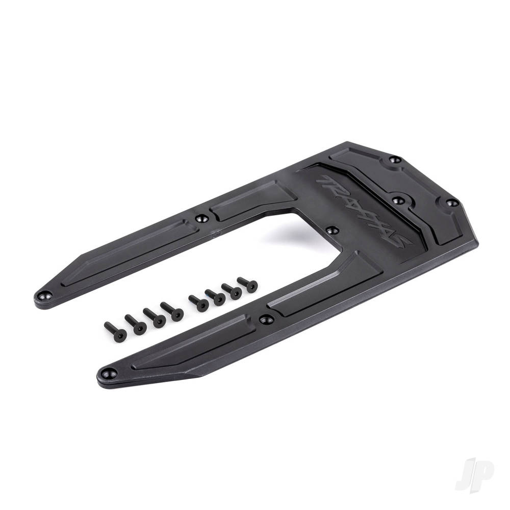 traxxas-skid-plate-chassis-black-fits-sledge