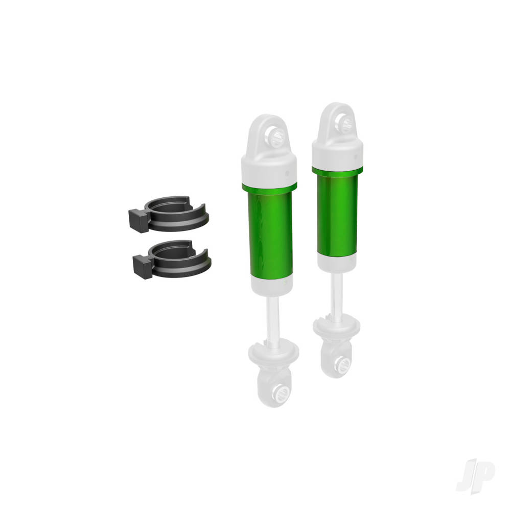 traxxas-body-gtm-shock-6061-t6-aluminium-green-anodised-includes-spring-pre-load-spacers-2-pcs
