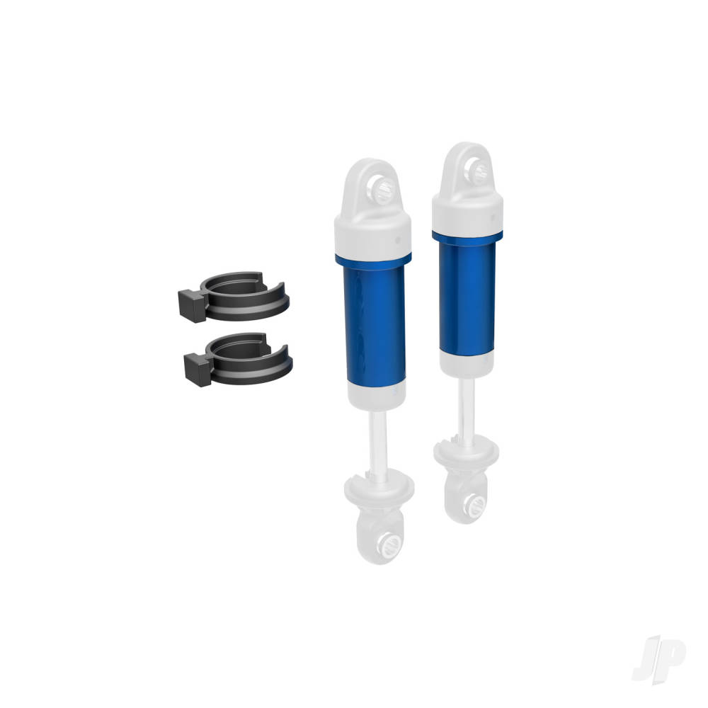 traxxas-body-gtm-shock-6061-t6-aluminium-blue-anodised-includes-spring-pre-load-spacers-2-pcs