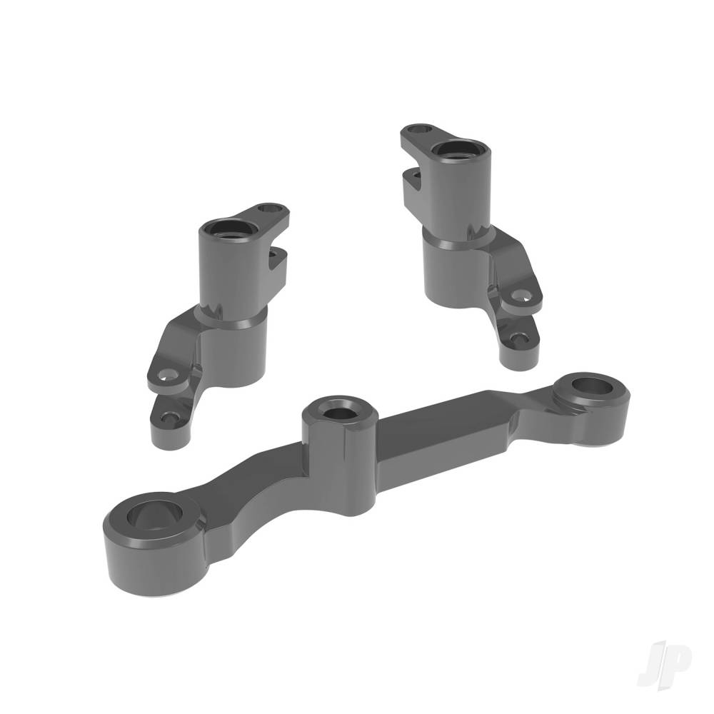 traxxas-steering-bellcranks-draglink-grey-anodised-6061-t6-aluminium-3x13mm-ss-with-threadlock-2-3x12mm-bcs-with-threadlock-2-5x8x25mm-ball-bearings-2-5x10x4mm-ball-bearings-2