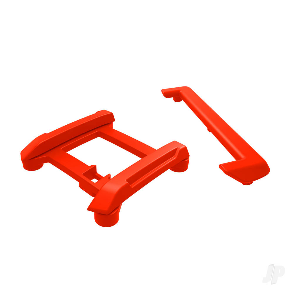 traxxas-skid-plate-roof-tailgate-protector-red-mounts-2-pcs-3x8mm-bcs-7-pcs-fits-10711-body