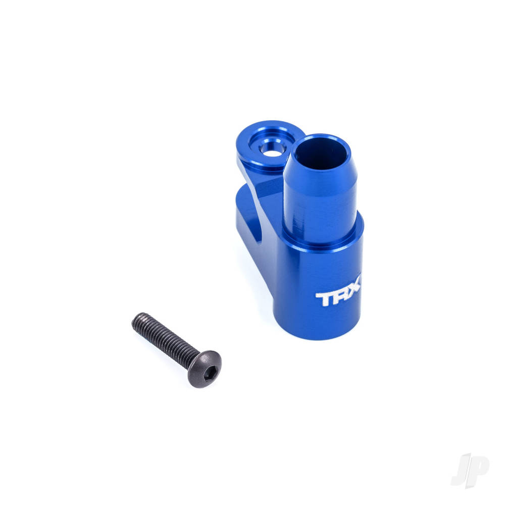 traxxas-servo-horn-steering-6061-t6-aluminium-blue-anodised