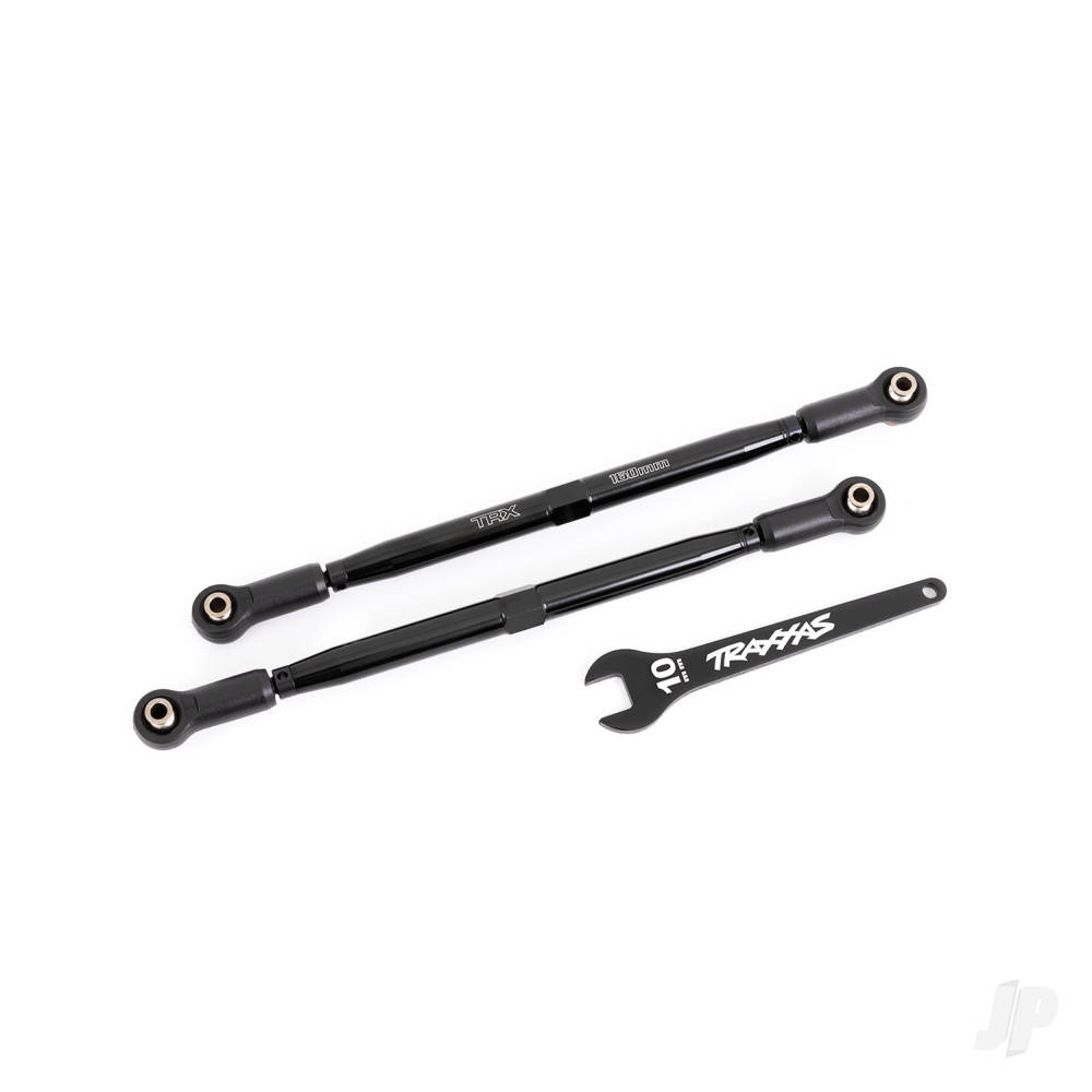 traxxas-toe-links-front-tubes-black-anodised-6061-t6-aluminium-2-pcs-for-use-with-7895-x-maxx-widemaxx-suspension-kit
