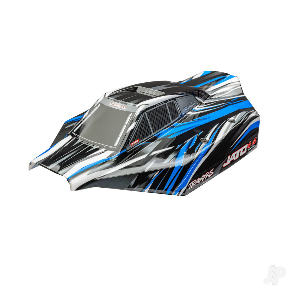 traxxas-body-jato-4x4-brushless-blue-painted-decals-applied
