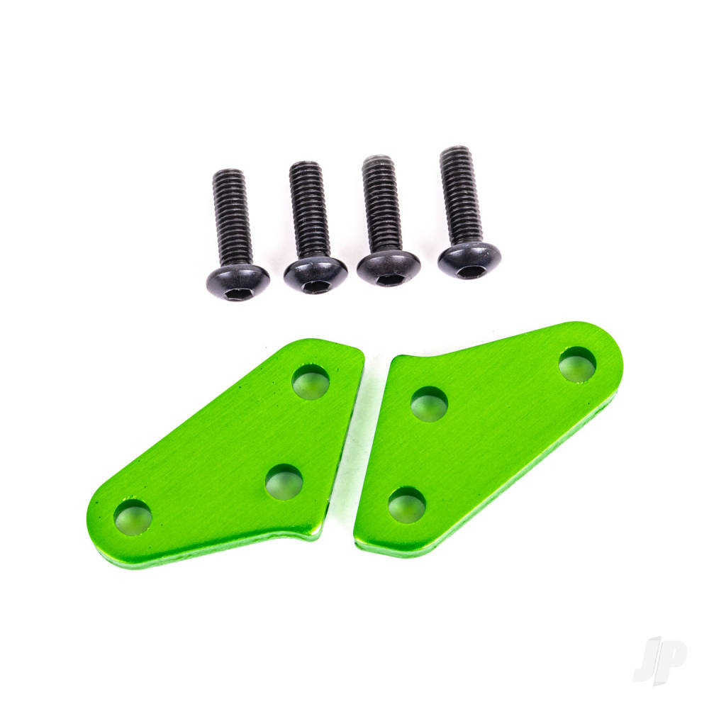 traxxas-steering-block-arms-aluminium-green-anodised-2-fits-9537-and-9637-steering-blocks