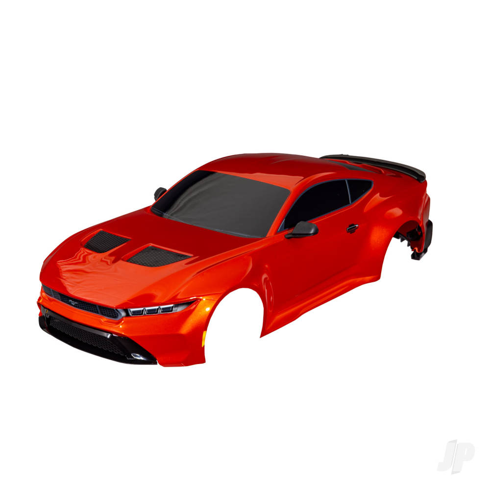 Traxxas Body, Ford Mustang, complete (Copper) (painted, decals applied) (includes side mirrors, spoiler, grilles, vents, & clipless mounting)