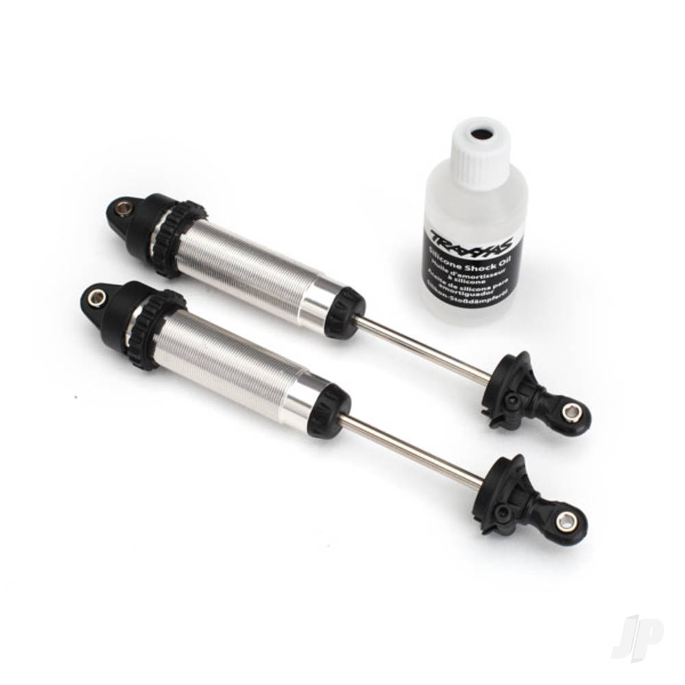 traxxas-shocks-gtr-139mm-silver-aluminium-fully-assembled-without-springs-rear-threaded-2-pcs