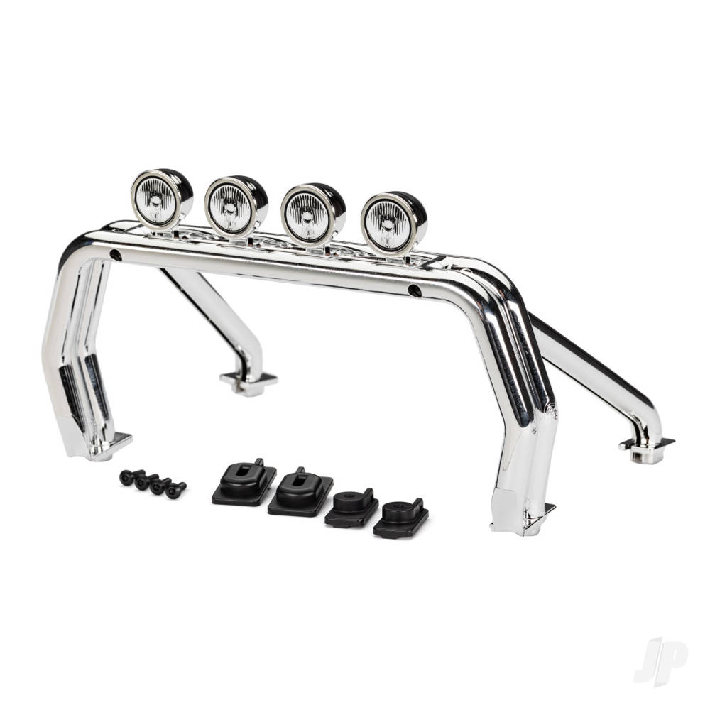 Traxxas Roll bar mounts (front (2), rear (left & right)) / 2.6x12mm BCS (self-tapping) (4) (fits #9212 body)