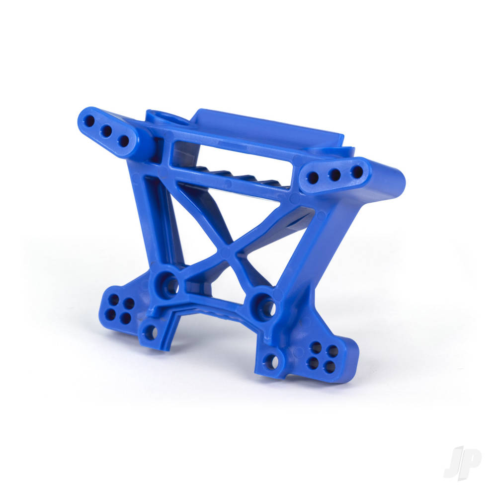 traxxas-shock-tower-front-extreme-heavy-duty-blue-for-use-with-9080-upgrade-kit