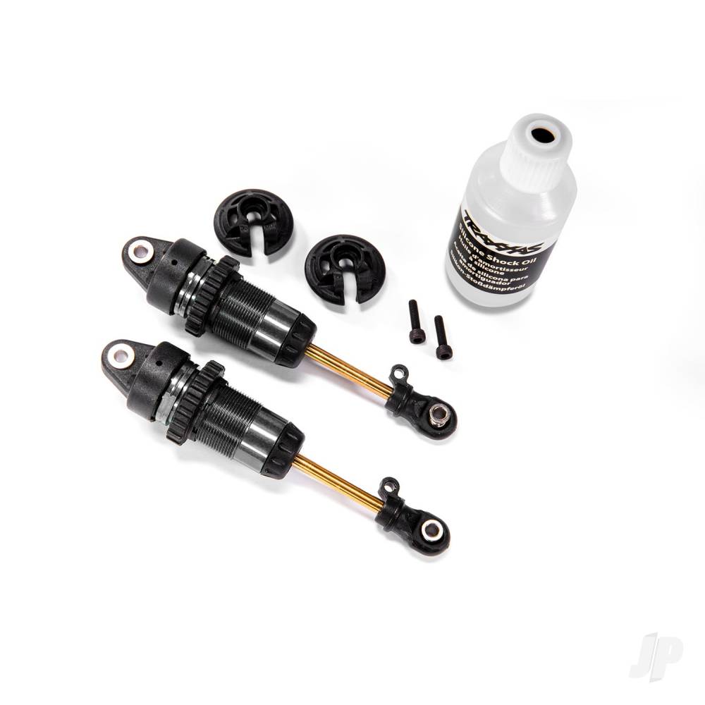 traxxas-shocks-gtr-long-hard-anodised-ptfe-coated-bodies-with-tin-shafts-assembled-2-pcs-without-springs