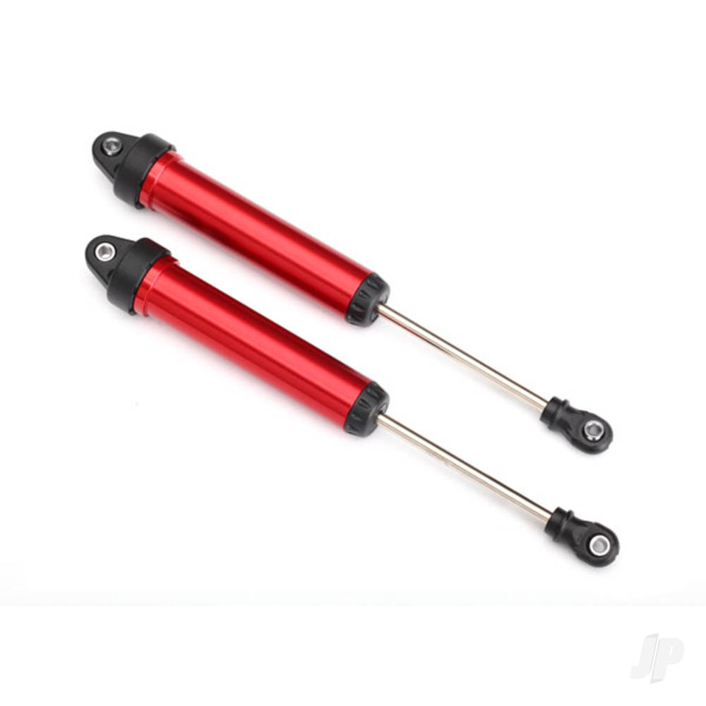 traxxas-shocks-gtr-160mm-aluminium-red-anodised-fully-assembled-without-springs-rear-no-threads-2-pcs