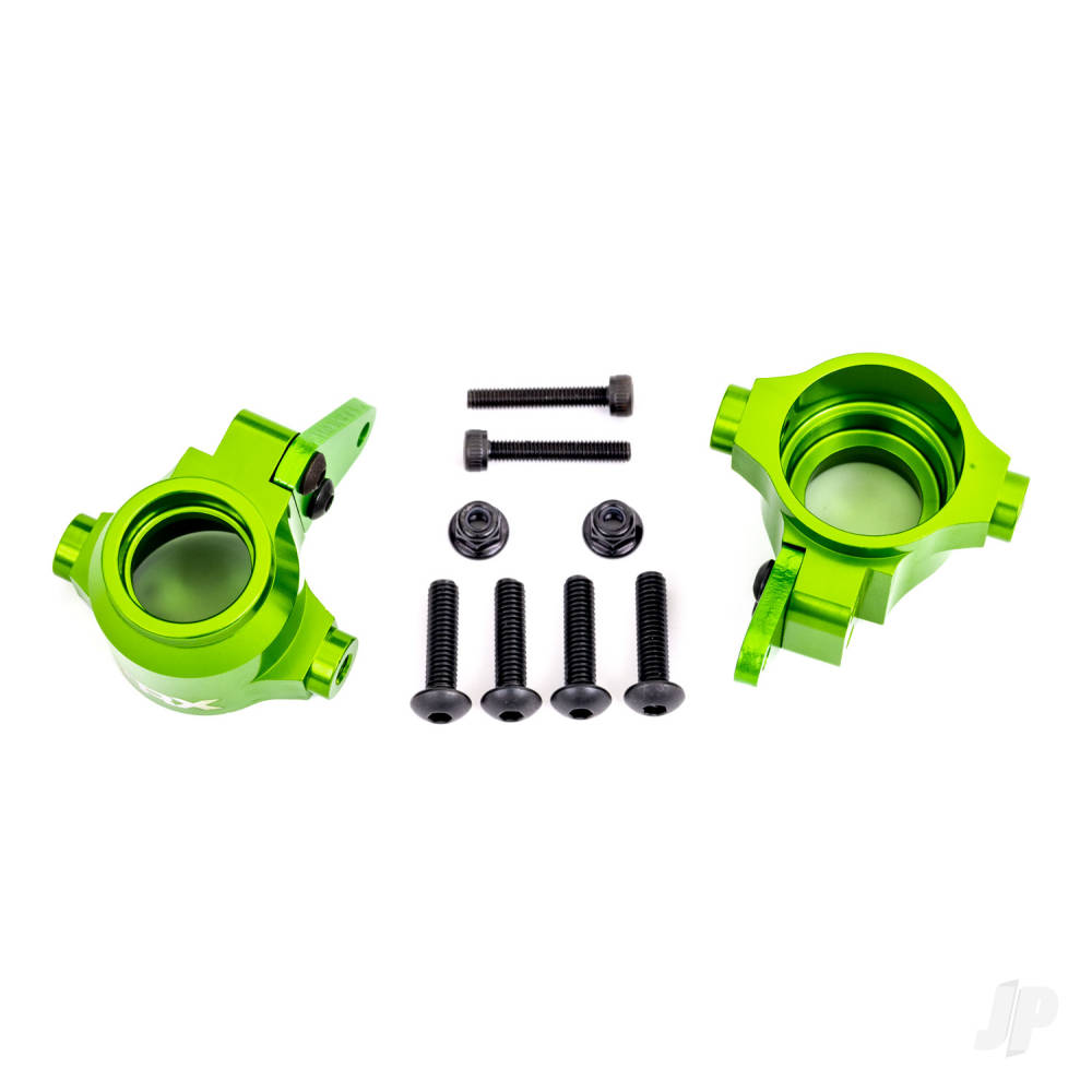 traxxas-steering-blocks-6061-t6-aluminium-green-anodised-left-right-steering-block-arms-2-pcs