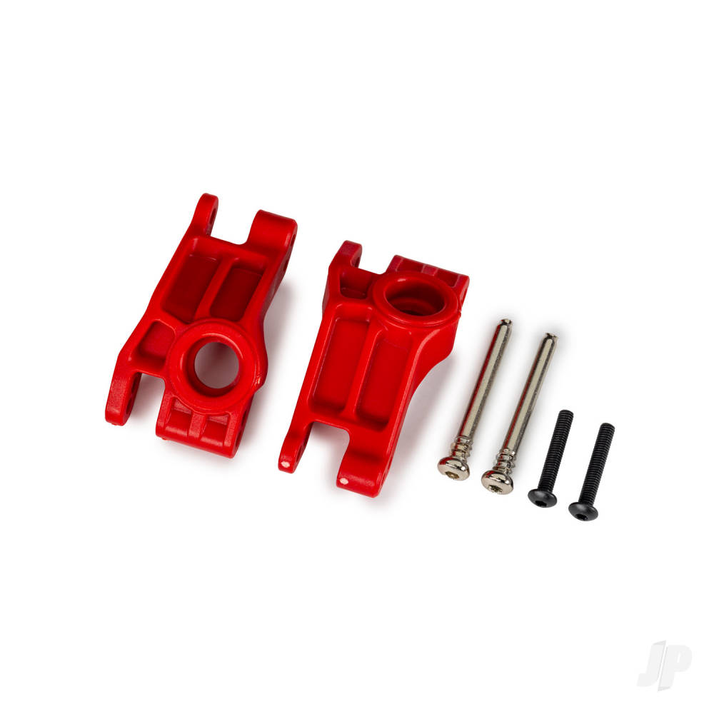 traxxas-carriers-stub-axle-rear-extreme-heavy-duty-red-left-right-3x31mm-hinge-pins-2-pcs-3x18mm-bcs-2-pcs-for-use-with-9180-9181-9182-upgrade-kit