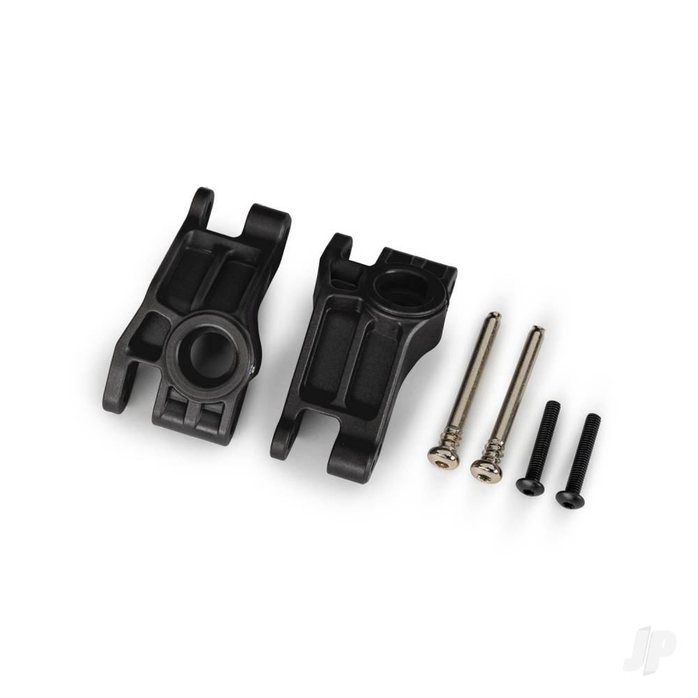 traxxas-carriers-stub-axle-rear-extreme-heavy-duty-black-left-right-3x31mm-hinge-pins-2-pcs-3x18mm-bcs-2-pcs-for-use-with-9180-9181-9182-upgrade-kit