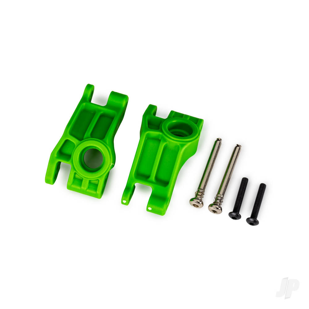 traxxas-carriers-stub-axle-rear-extreme-heavy-duty-green-left-right-3x31mm-hinge-pins-2-pcs-3x18mm-bcs-2-pcs-for-use-with-9180-9181-9182-upgrade-kit
