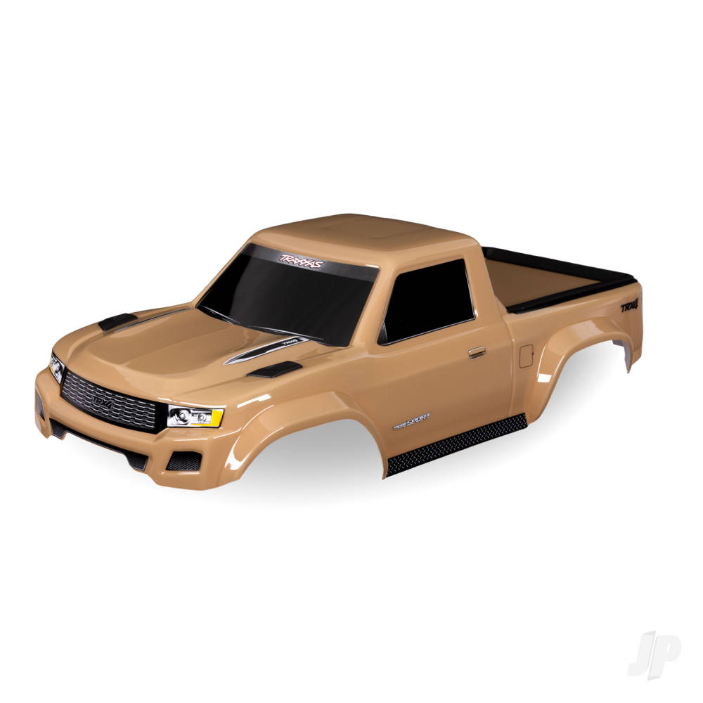 Traxxas Body, TRX-4 Sport, Tan (painted, decals applied) (for clipless mounting) (requires #8080X inner fenders)