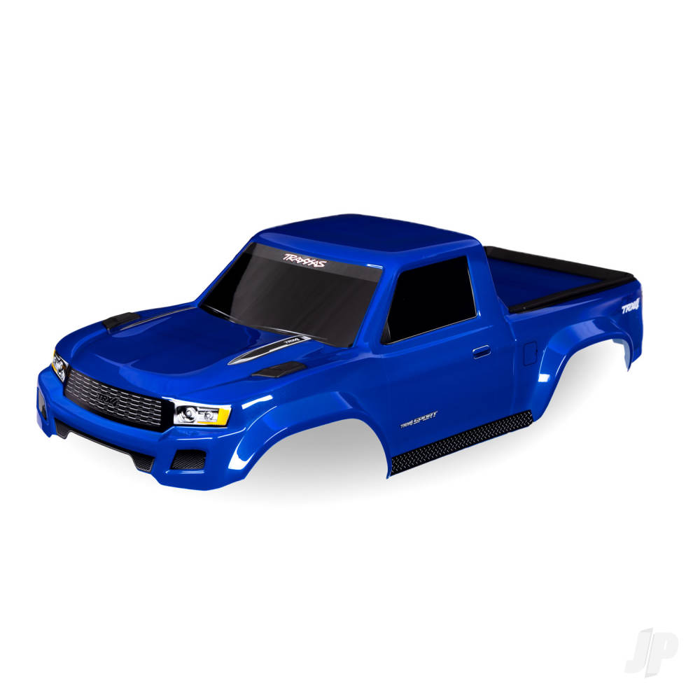 Traxxas Body, TRX-4 Sport, Blue (painted, decals applied) (for clipless mounting) (requires #8080X inner fenders)