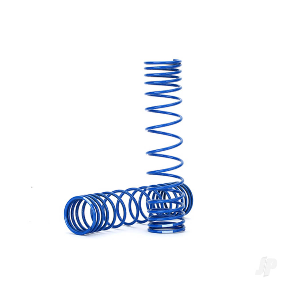 Traxxas Spring, shock, Rear (Blue) (GTR) (progressive, 1.042 rate) (2 pcs)