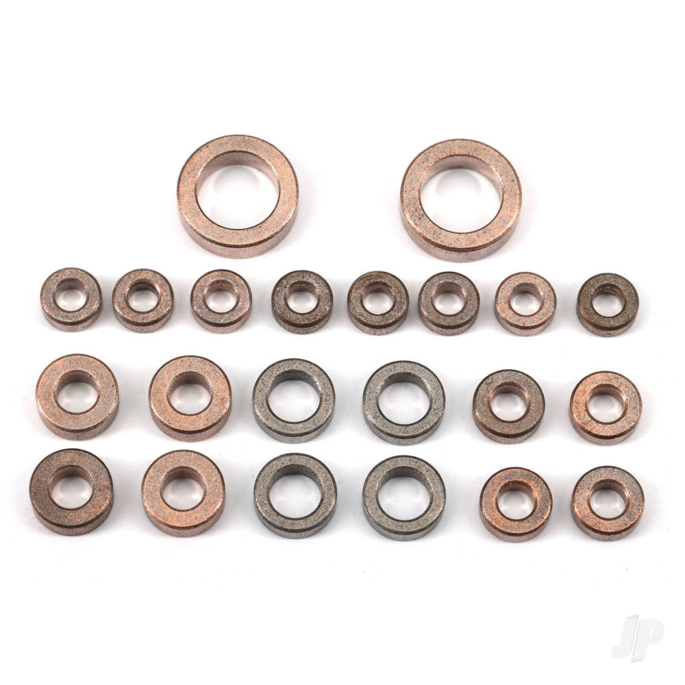 traxxas-bushing-set-complete-3x6x25mm-8-5x8x25mm-4-4x8x3mm-4-8x12x35mm-2-35x7x25mm-4
