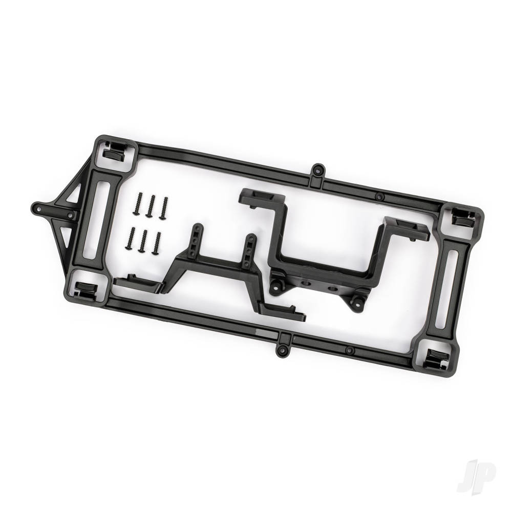 Traxxas Body Conversion Kit, Bigfoot No. 1 (includes front & rear body mounts, latch, hardware) (for clipless mounting)