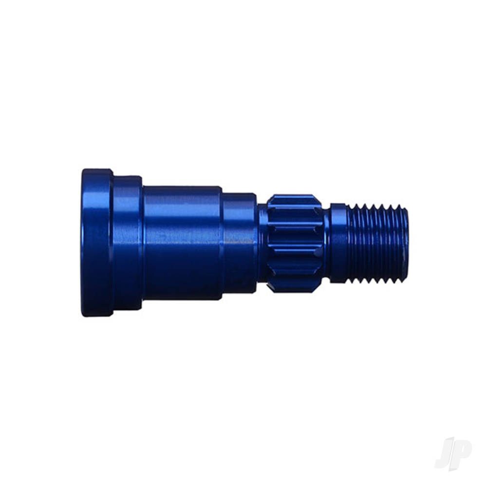traxxas-stub-axle-aluminium-blue-anodised-1pc-use-only-with-7750x-driveshaft