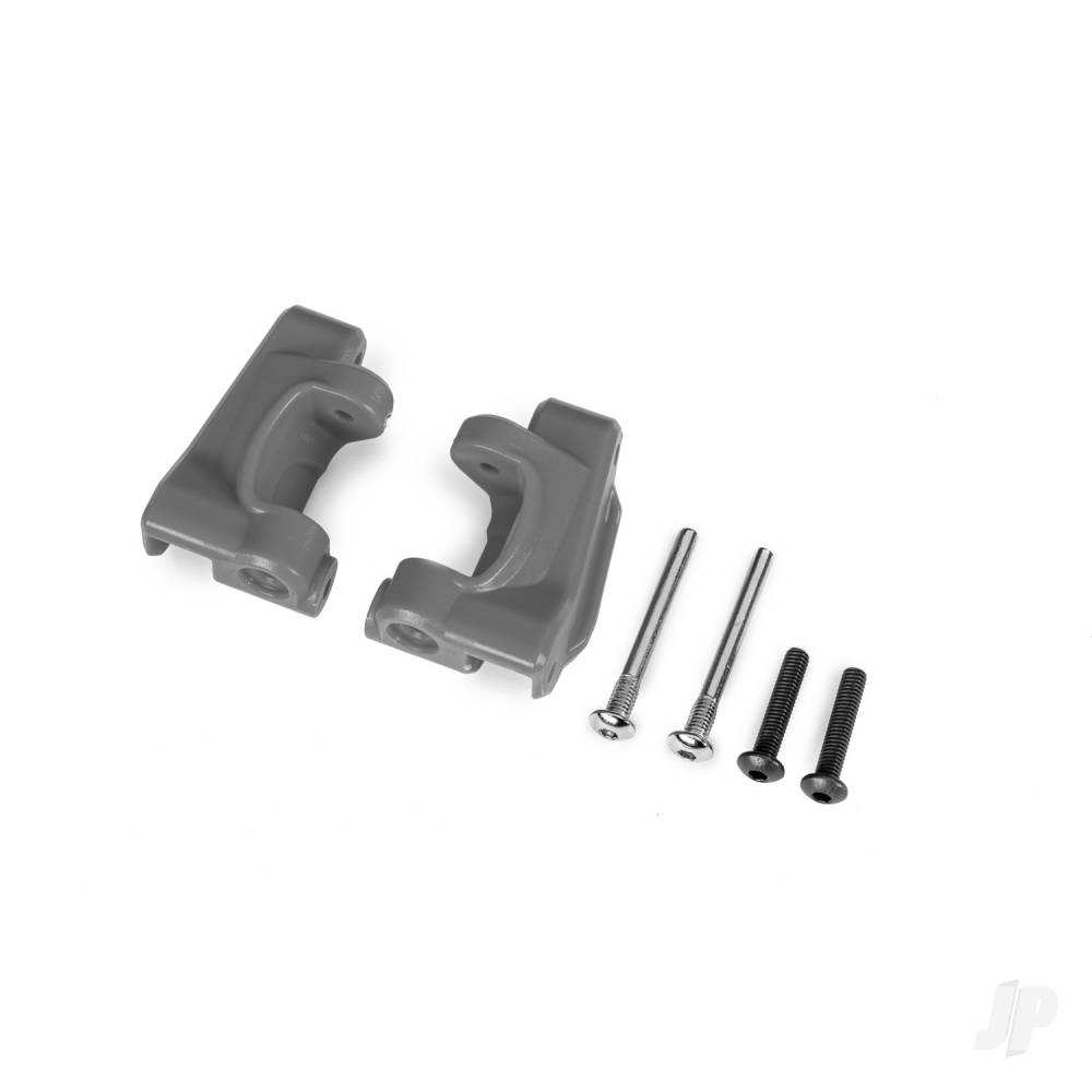 traxxas-caster-blocks-c-hubs-extreme-heavy-duty-grey-left-right-3x26mm-hinge-pins-2-pcs-3x15mm-bcs-2-pcs-for-use-with-9182-upgrade-kit