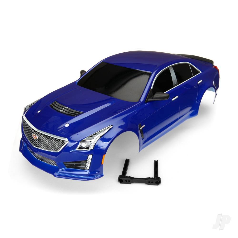 Traxxas Body, Cadillac CTS-V, Blue (painted, decals applied)