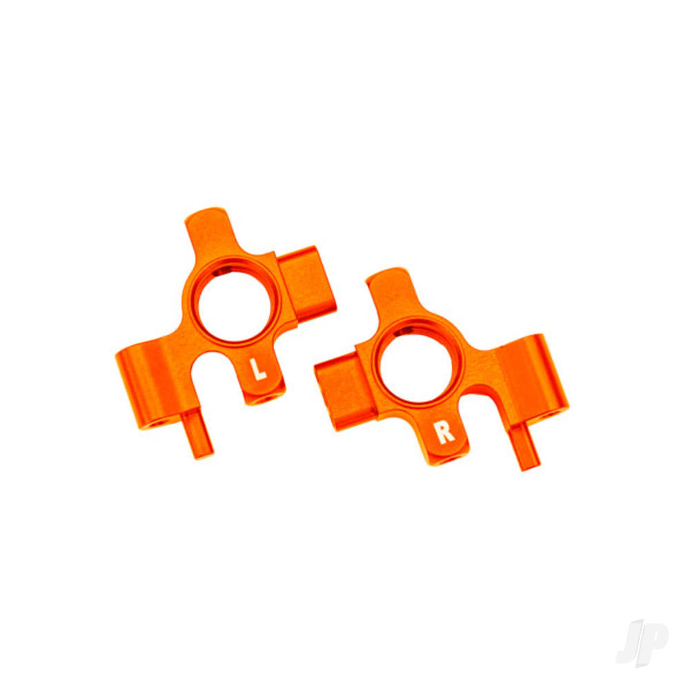traxxas-steering-blocks-6061-t6-aluminium-orange-anodised-left-right-3x12mm-bcs-with-threadlock-4-pcs