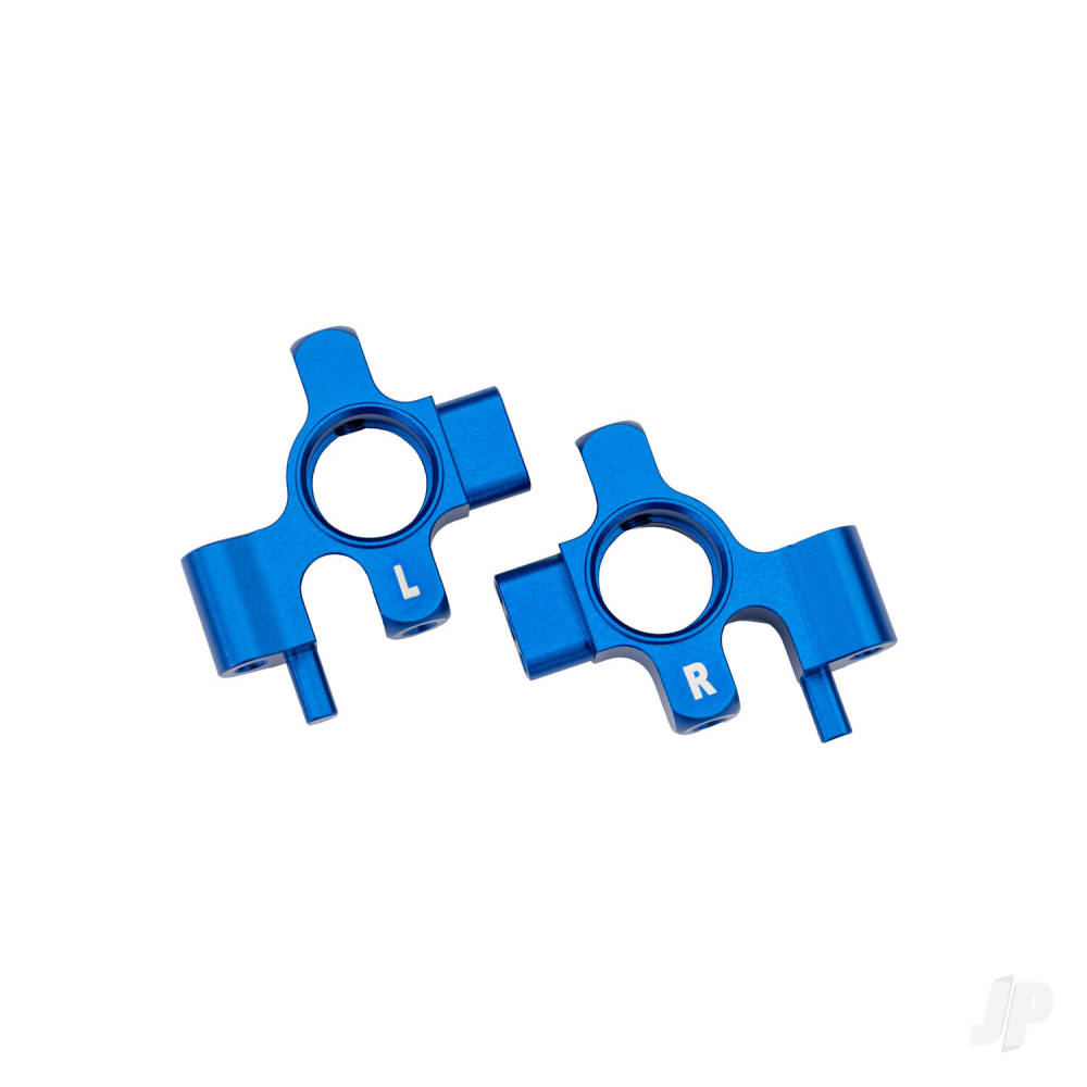 traxxas-steering-blocks-6061-t6-aluminium-blue-anodised-left-right-3x12mm-bcs-with-threadlock-4-pcs