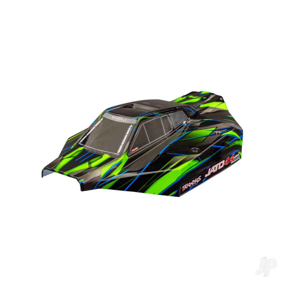 traxxas-body-jato-4x4-vxl-green-painted-decals-applied