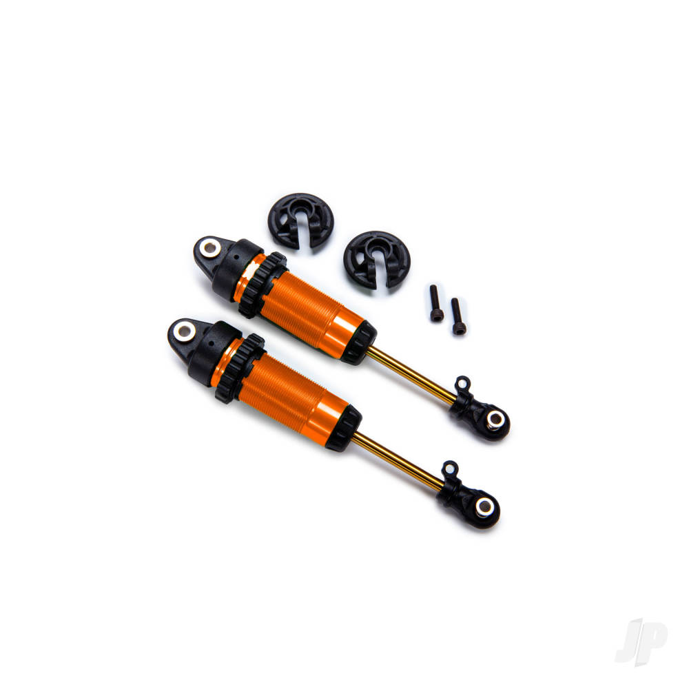 traxxas-shocks-gtr-xx-long-orange-anodised-ptfe-coated-bodies-with-tin-shafts-fully-assembled-without-springs-2-pcs