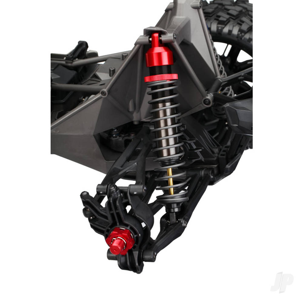 traxxas-spring-retainer-adjuster-red-anodised-aluminium-gtx-shocks-4-pcs-assembled-with-o-ring