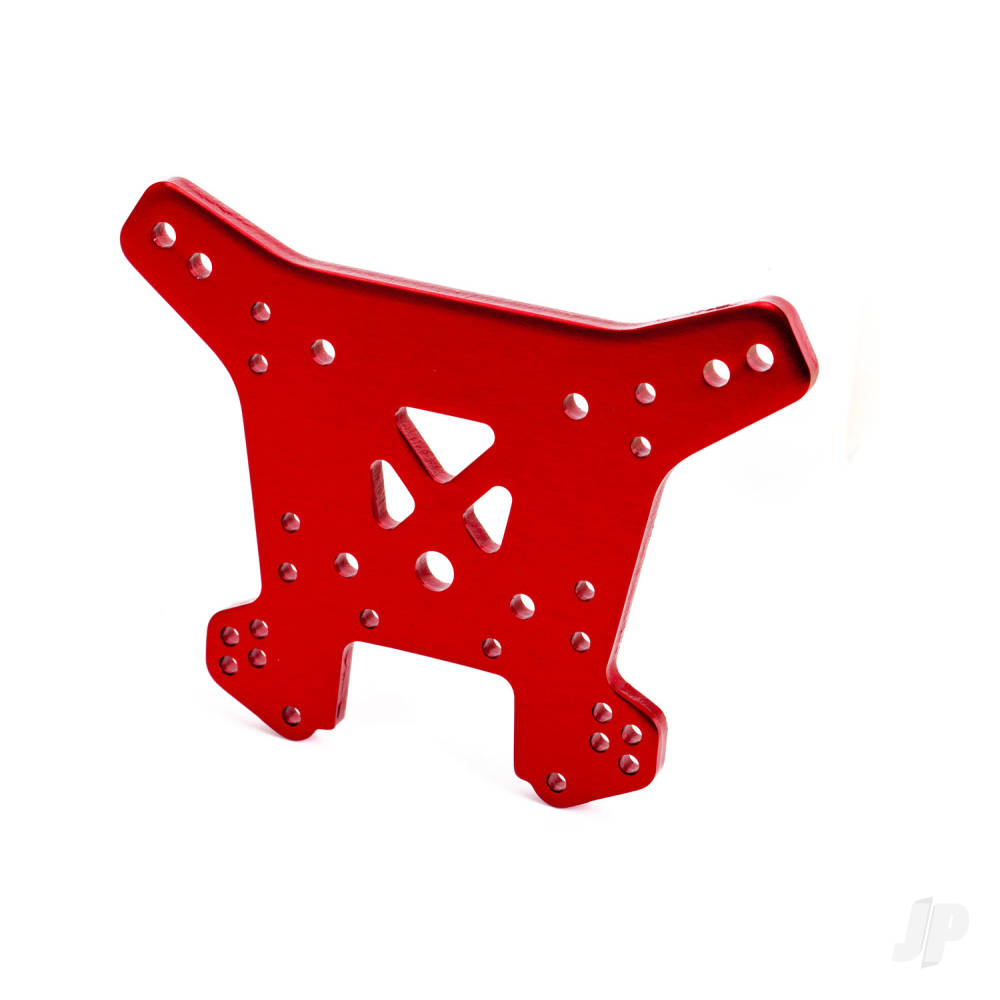 traxxas-shock-tower-rear-6061-t6-aluminium-red-anodised