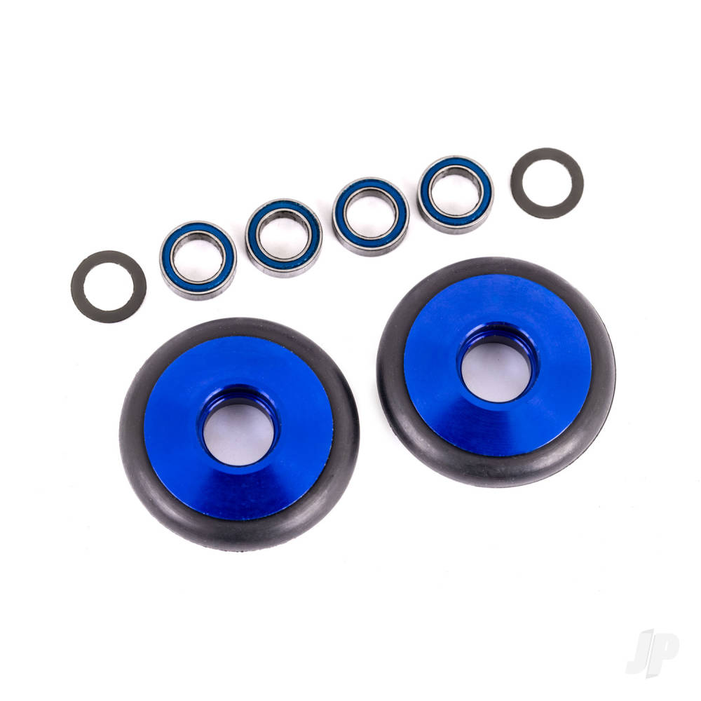 traxxas-wheels-wheelie-bar-6061-t6-aluminium-blue-anodised-2-5x8x25mm-ball-bearings-4-o-rings-2-5x8x03mm-tw-2