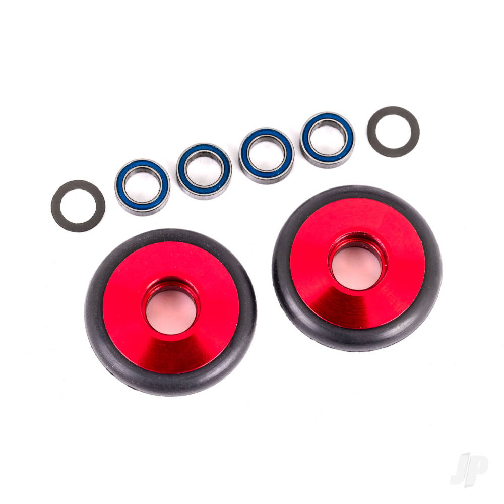 traxxas-wheels-wheelie-bar-6061-t6-aluminium-red-anodised-2-5x8x25mm-ball-bearings-4-o-rings-2-5x8x03mm-tw-2