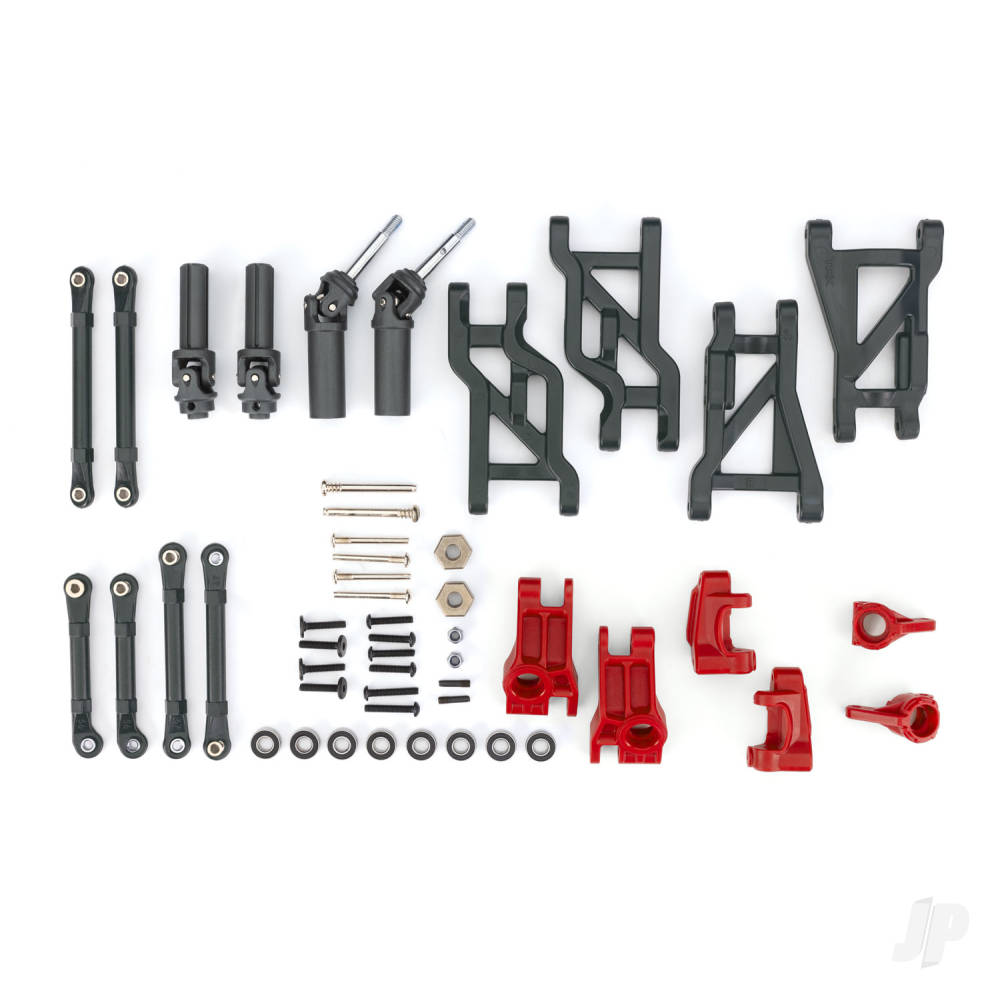 traxxas-outer-driveline-suspension-upgrade-kit-extreme-heavy-duty-red-fits-bandit-or-drag-slash
