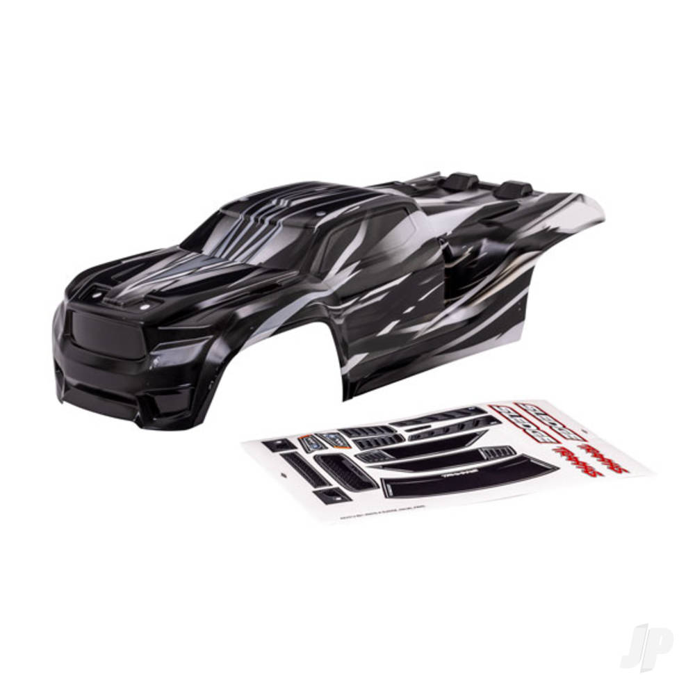 traxxas-body-sledge-prographix-graphics-are-printed-requires-paint-final-colour-application-window-grille-lights-decal-sheet