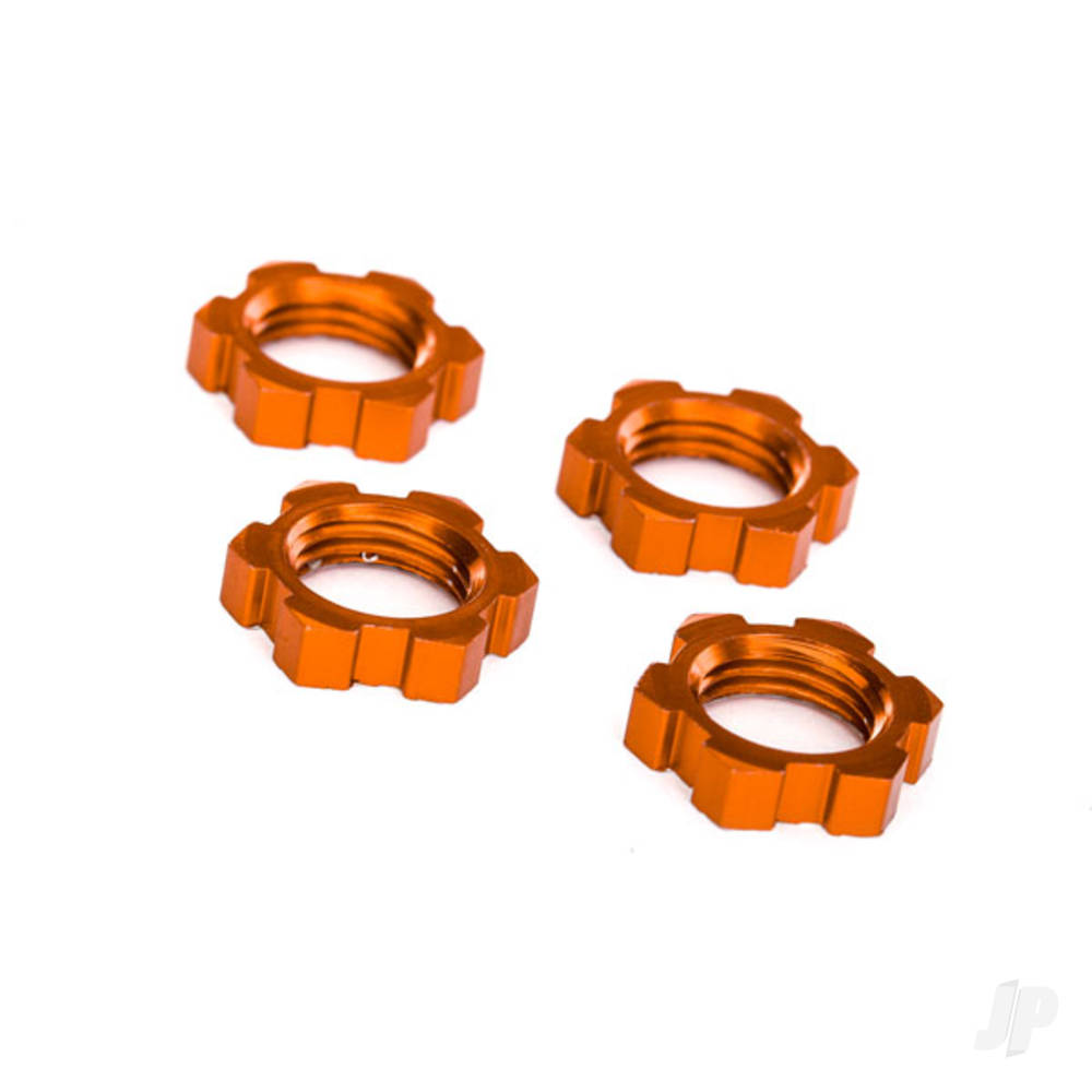 traxxas-wheel-nuts-splined-17mm-serrated-orange-anodised-4-pcs