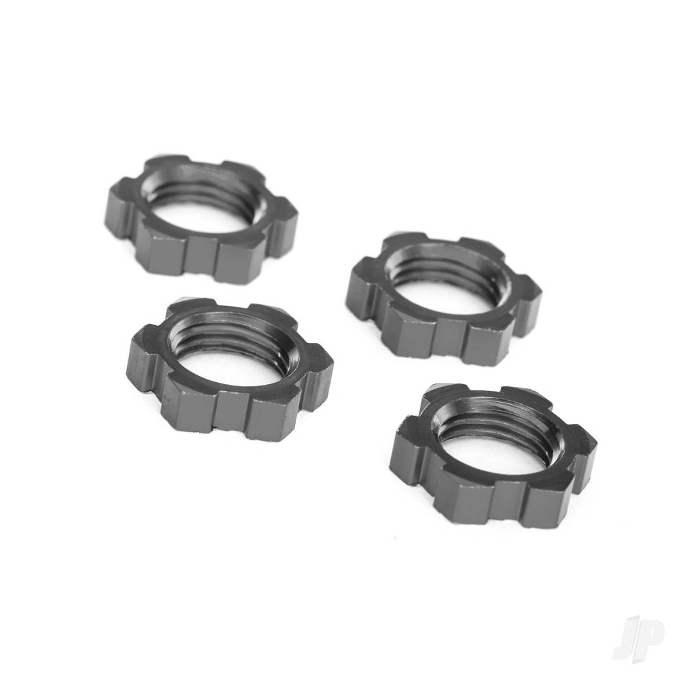traxxas-wheel-nuts-splined-17mm-serrated-grey-anodised-4-pcs