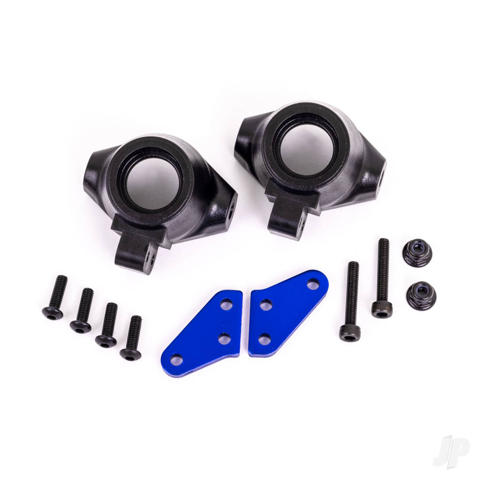 traxxas-steering-block-arms-aluminium-blue-anodised-2-pcs-steering-blocks-left-right
