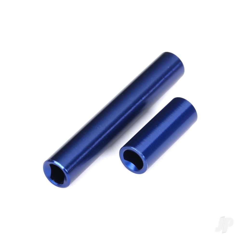 traxxas-driveshafts-center-female-6061-t6-aluminium-blue-anodised-front-rear-for-use-with-9751-metal-centre-driveshafts-fits-118-trx-4m-vehicles-with-162mm-wheelbase
