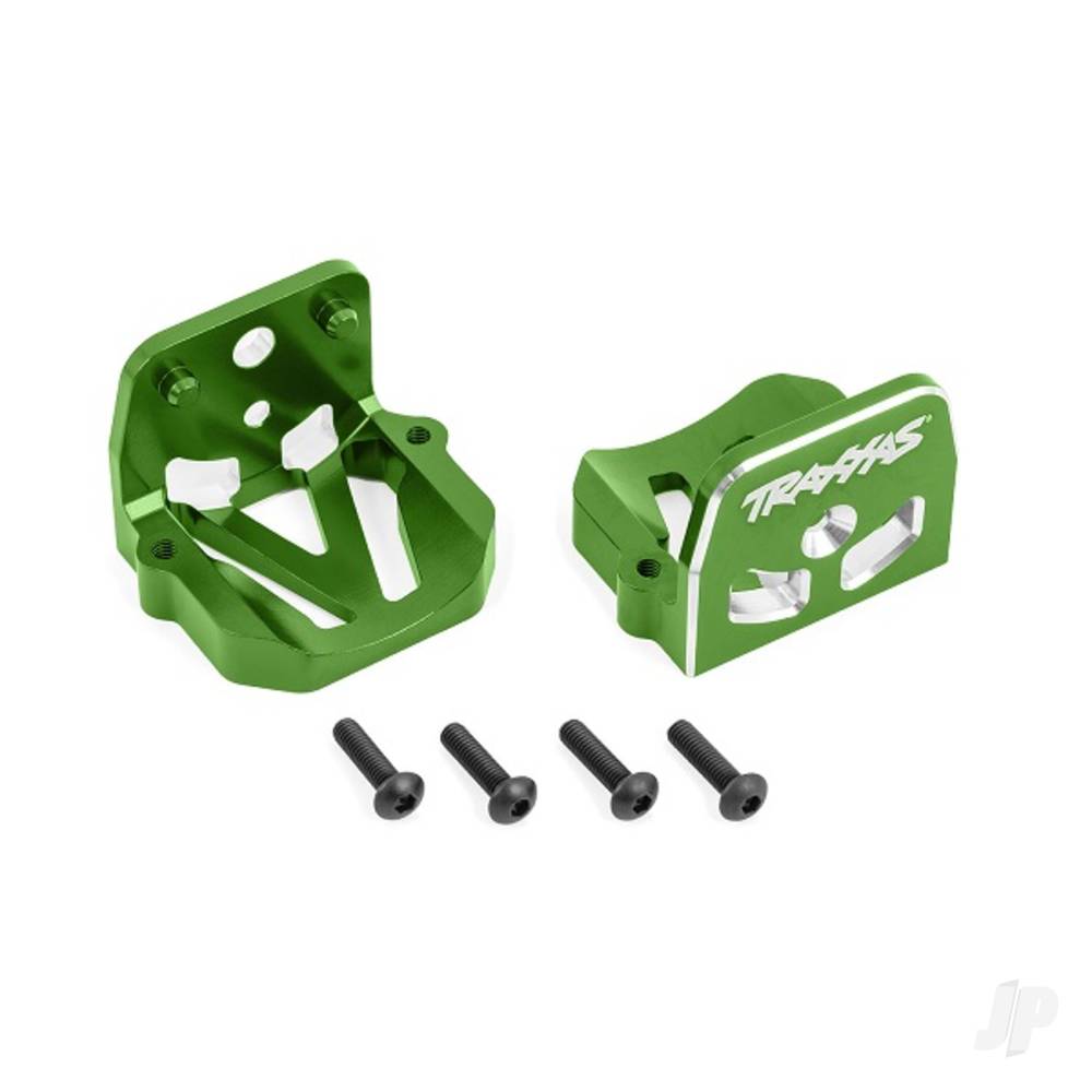 traxxas-motor-mounts-6061-t6-aluminium-green-anodised-front-rear