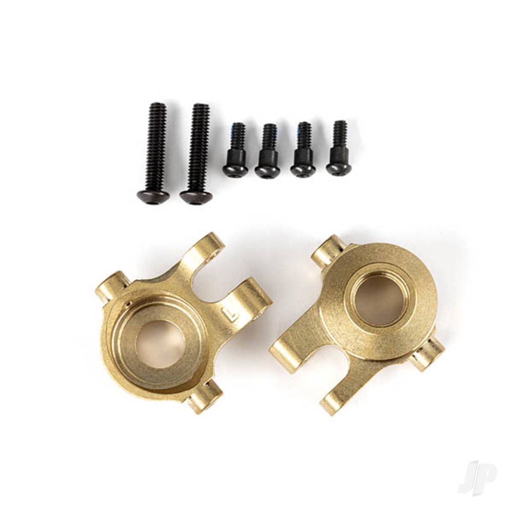 traxxas-steering-blocks-brass-7-grams-each-left-right-25x12mm-bcs-with-threadlock-2-2x6mm-ss-with-threadlock-4