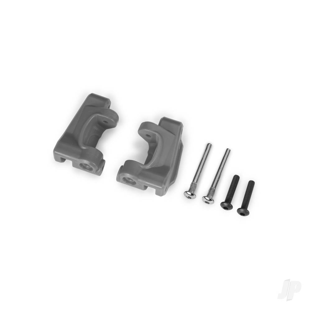traxxas-caster-blocks-c-hubs-extreme-heavy-duty-grey-left-right-3x26mm-hinge-pins-2-3x15mm-bcs-2-pcs-for-use-with-9180-and-9181-upgrade-kit