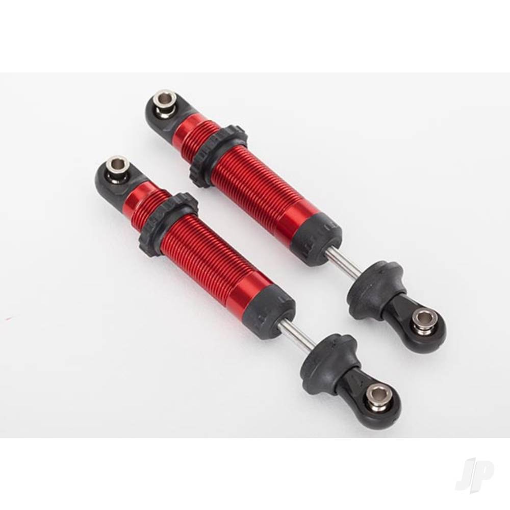 traxxas-shocks-gts-aluminium-red-anodised-assembled-with-spring-retainers-2-pcs