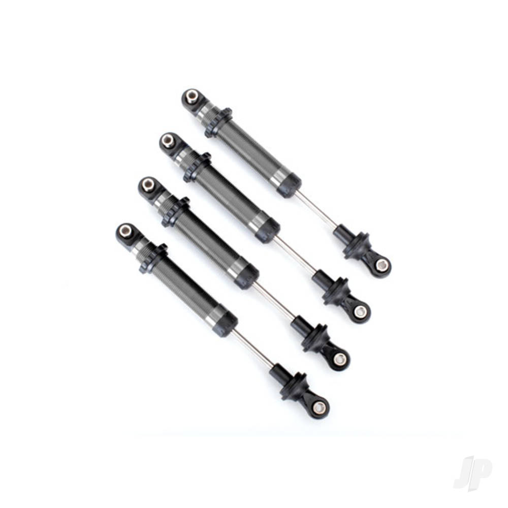 traxxas-shocks-gts-silver-aluminium-assembled-without-springs-4-pcs-for-use-with-8140-trx-4-long-arm-lift-kit