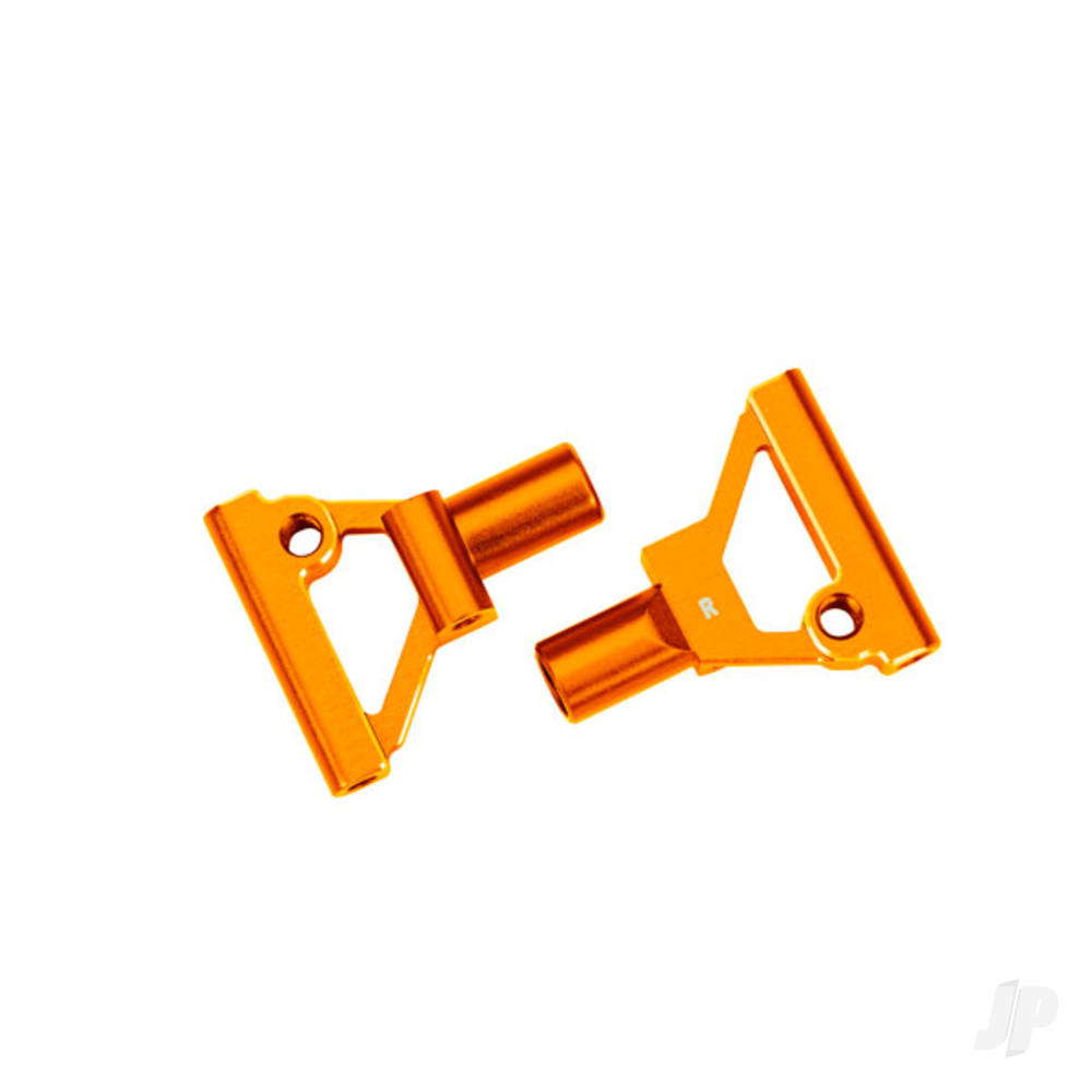 Traxxas Suspension arms, lower, front, 6061-T6 aluminium (Orange-anodised) (left & right)/ 2.5x5mm BCS (with threadlock) (2 pcs)
